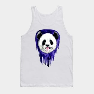 panda bear watercolor art Tank Top